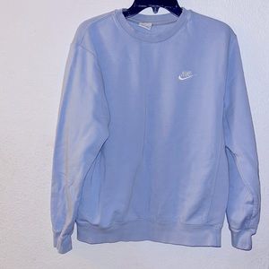 Nike - baby blue sweatshirt
